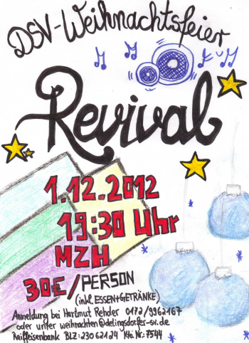 DSV-Weihnachtsfeier-Revival